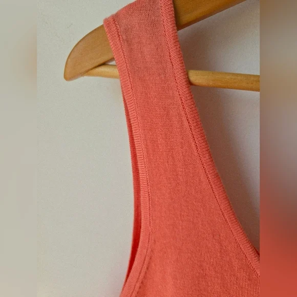 DKR&Company Coral Sleeveless Knit Top Lyocell Linen Size M L - Picture 4 of 7